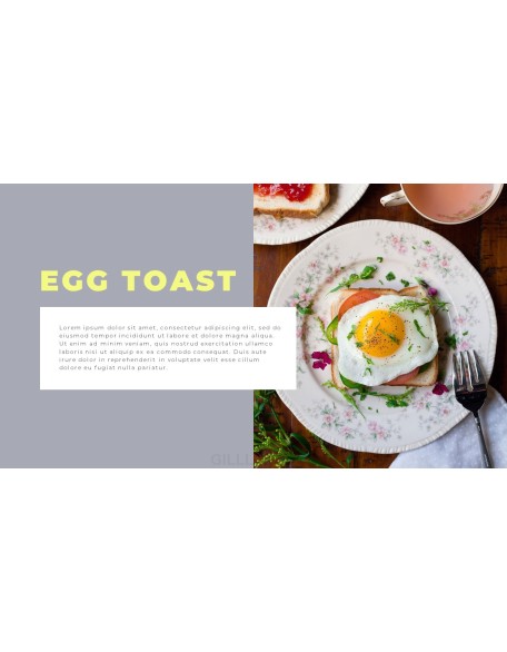 Food Stylist Portfolio Simple Templates Design