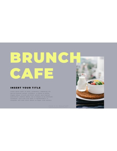 Food Stylist Portfolio Simple Templates Design