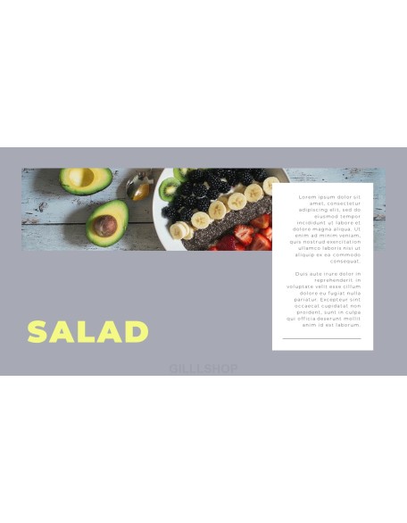Food Stylist Portfolio Simple Templates Design