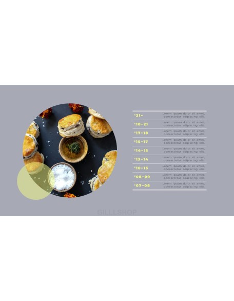 Food Stylist Portfolio Simple Templates Design