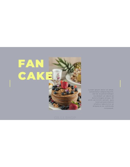 Food Stylist Portfolio Simple Templates Design