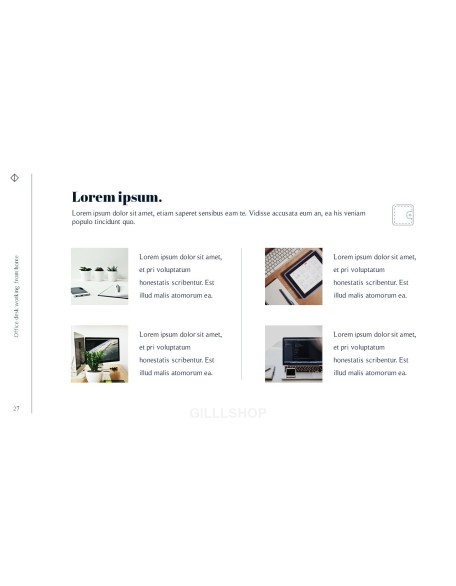 Office Desk Professional PPT