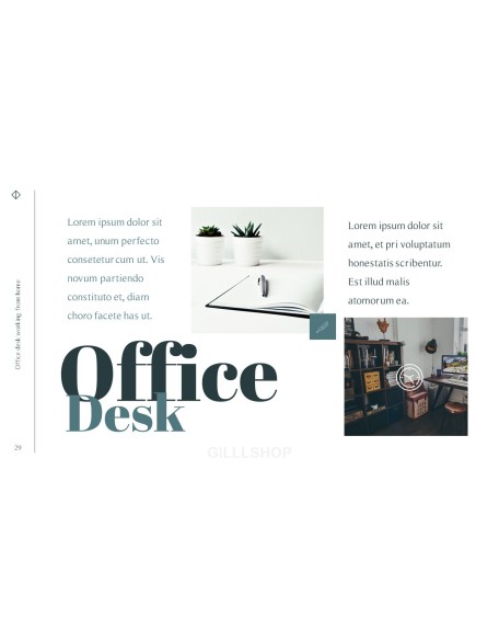 Office Desk Professional PPT