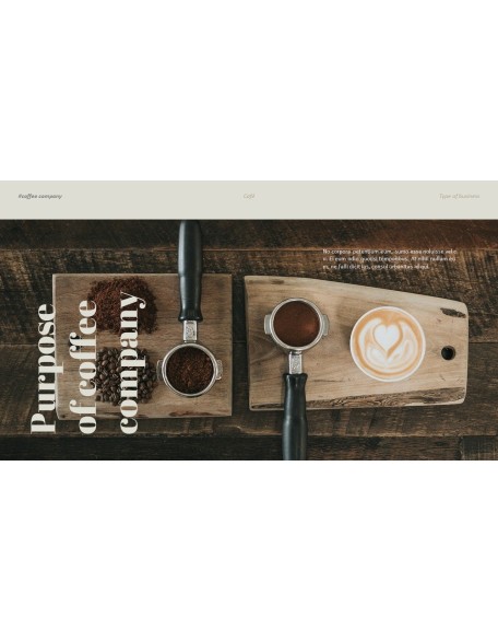 Coffee Company Business PPT