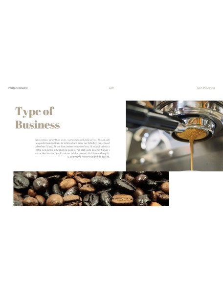 Coffee Company Business PPT