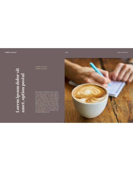 Coffee Company Business PPT