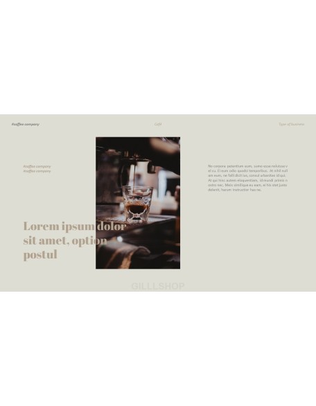 Coffee Company Business PPT