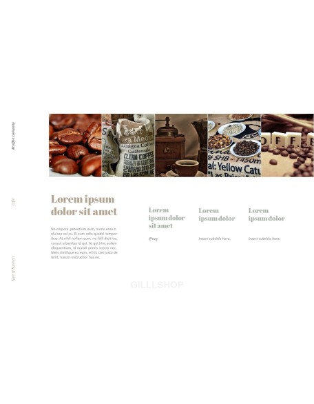 Coffee Company Business PPT