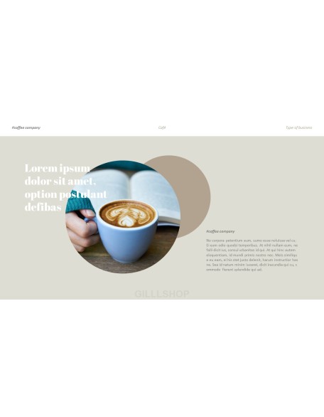 Coffee Company Business PPT