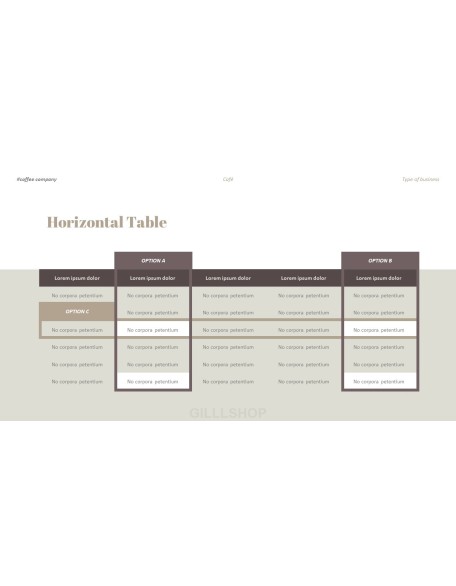 Coffee Company Business PPT