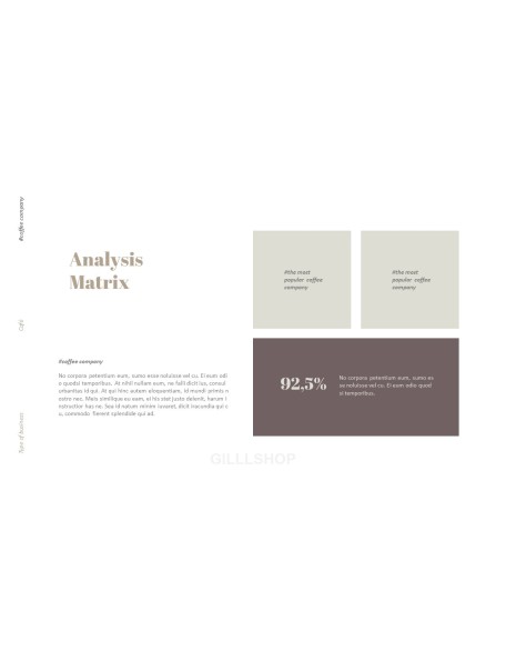 Coffee Company Business PPT