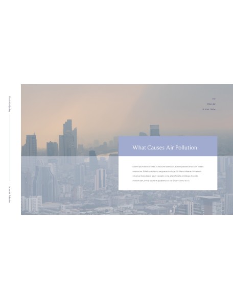 Air Purifiers for Air Pollution Presentation Format