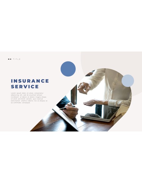 Insurance Service Business plan PPT Templates