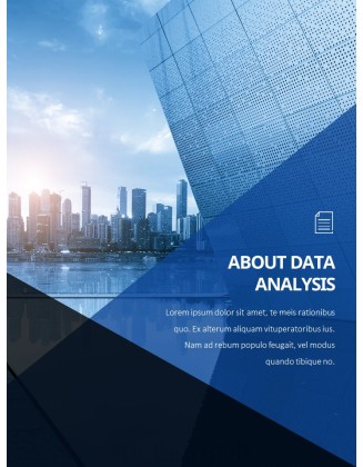 Data Analysis template design