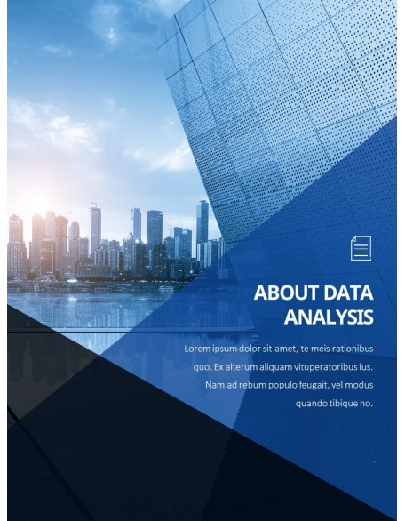 Data Analysis template design