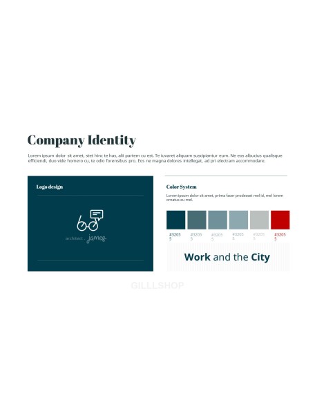 Work and the City PowerPoint Templates for Presentation
