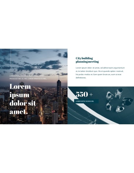 Work and the City PowerPoint Templates for Presentation