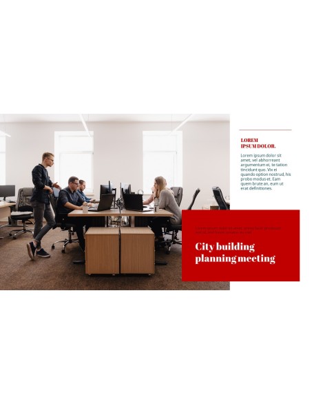 Work and the City PowerPoint Templates for Presentation