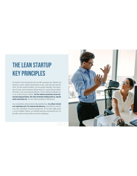 Lean Startup Business Presentation PPT
