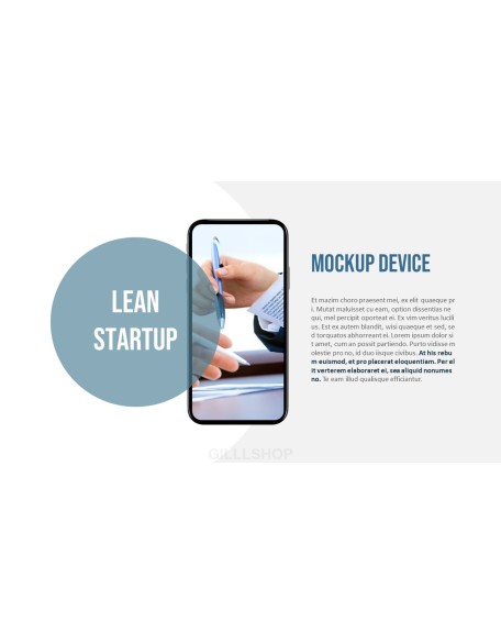 Lean Startup Business Presentation PPT