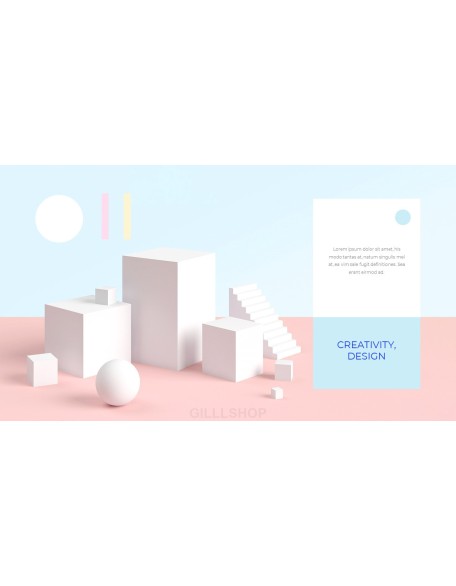 Creativity, Design and Business PPT Background