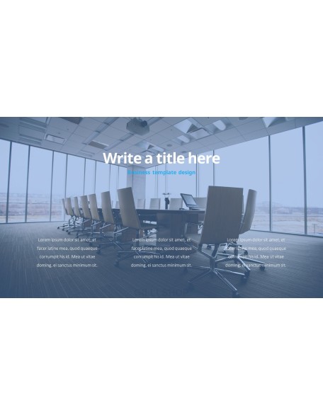 Success Business template design