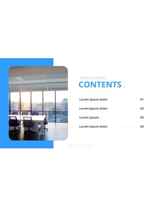 Business Report Theme Presentation Templates