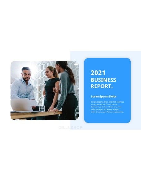 Business Report Theme Presentation Templates