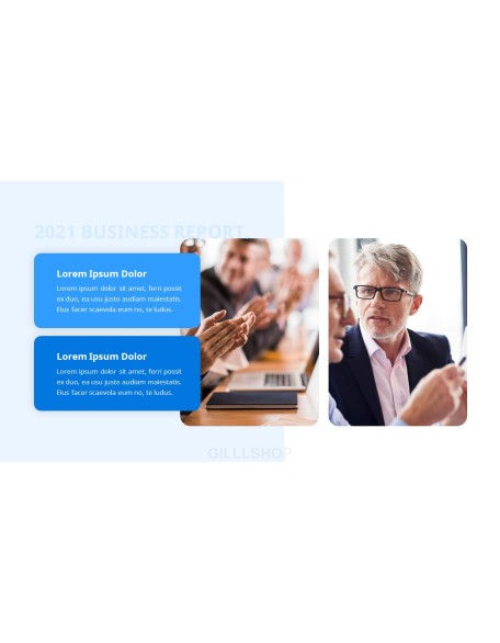 Business Report Theme Presentation Templates
