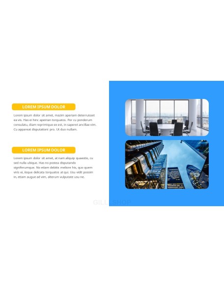 Business Report Theme Presentation Templates