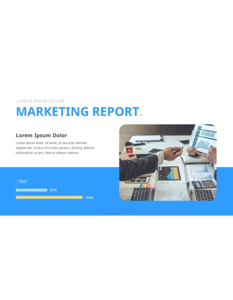 Business Report Theme Presentation Templates