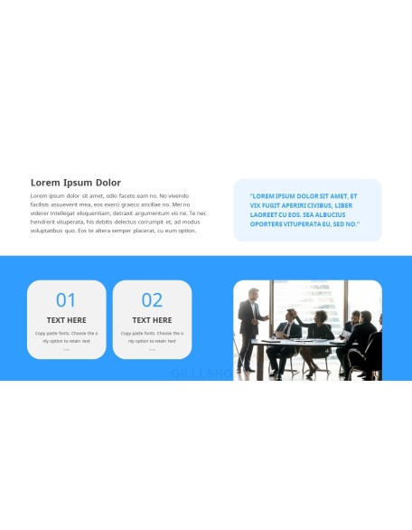 Business Report Theme Presentation Templates