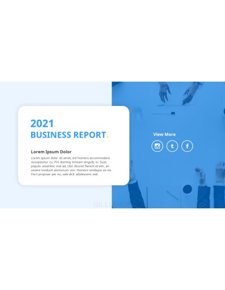 Business Report Theme Presentation Templates