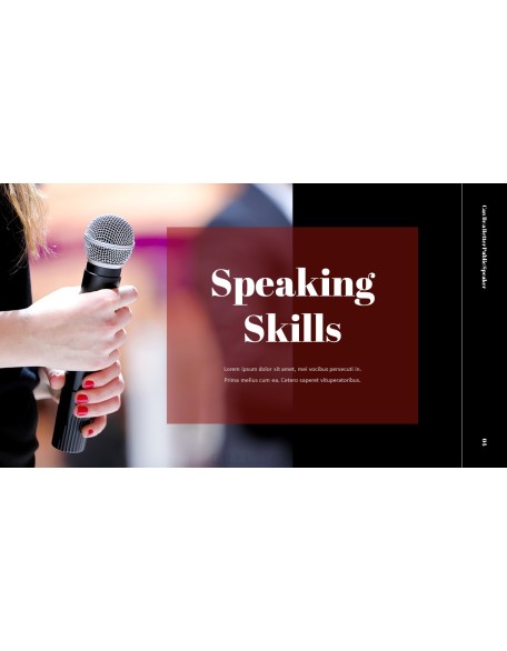Better Public Speaking Simple PPT Templates