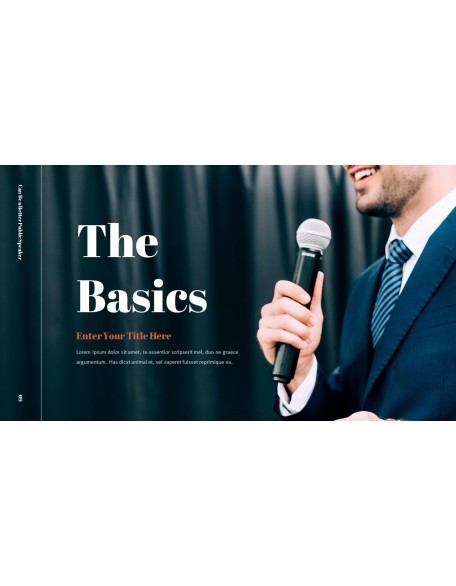 Better Public Speaking Simple PPT Templates