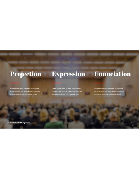 Better Public Speaking Simple PPT Templates