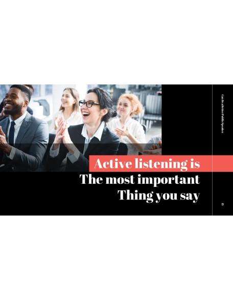 Better Public Speaking Simple PPT Templates