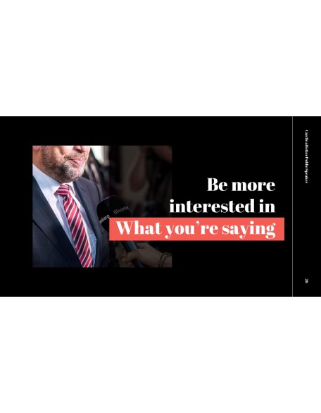 Better Public Speaking Simple PPT Templates