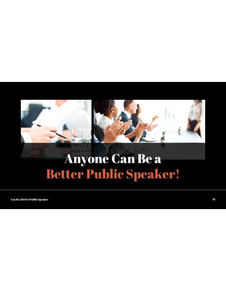 Better Public Speaking Simple PPT Templates