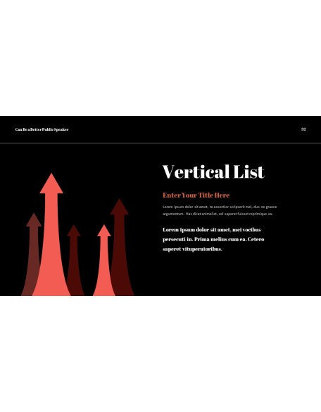 Better Public Speaking Simple PPT Templates
