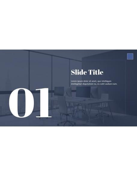 Simple Line Business Interactive PPT