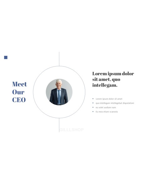 Simple Line Business Interactive PPT