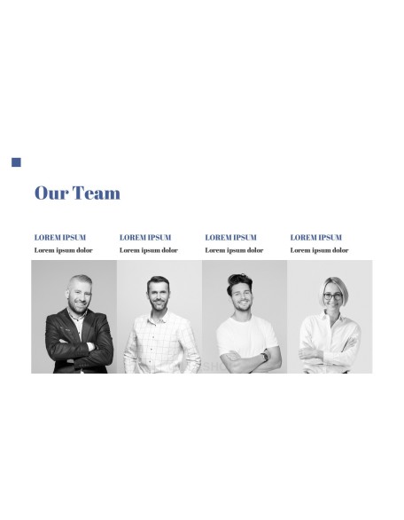 Simple Line Business Interactive PPT