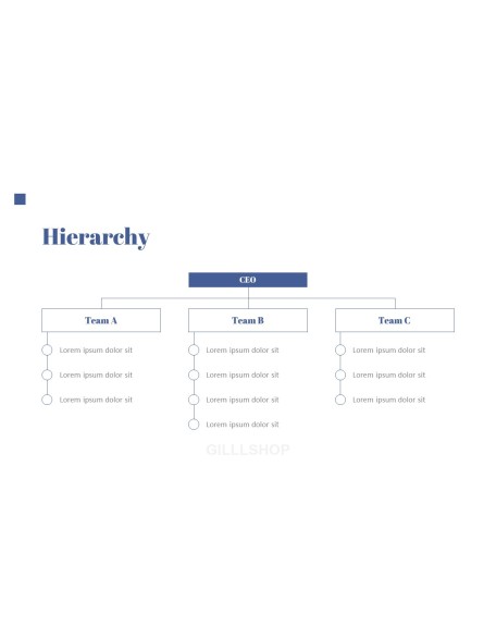 Simple Line Business Interactive PPT