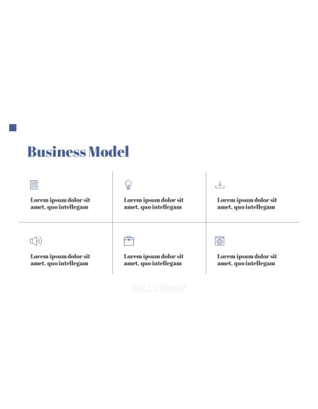 Simple Line Business Interactive PPT