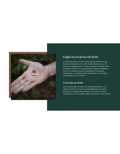 Coffee Plantation presentation slides ppt