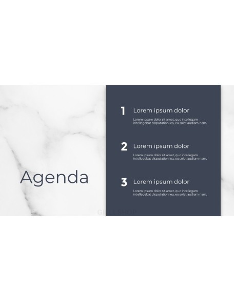 Marble Design Simple Business Themes for PowerPoint