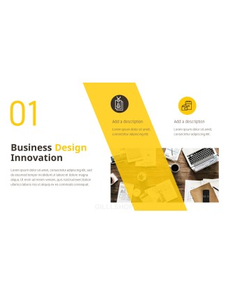 Business Design Innovation PowerPoint Templates for Presentation