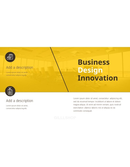 Business Design Innovation PowerPoint Templates for Presentation