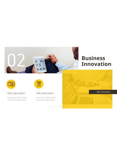 Business Design Innovation PowerPoint Templates for Presentation